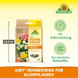 Produktbild für Dünger Neudorff Azet DüngeSticks für Blühpflanzen