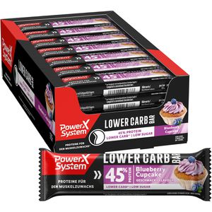 Proteinriegel Power-System Lower Carb, 28 Riegel