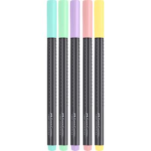 Produktbild für Fineliner Faber-Castell Grip Finepen Pastel 151602