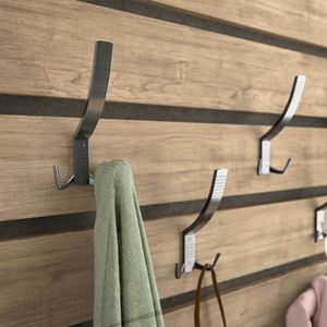 Produktbild für Garderobenhaken SO-TECH Jasmin, 108865, chrom dunkel
