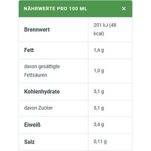 Produktbild für Milch Berchtesgadener Land H-Milch, Fettgehalt 1,5%