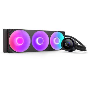Produktbild für CPU-Kühler NZXT Kraken Plus 360 RGB, RL-KR360-B2, PWM