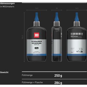 Produktbild für Schraubensicherung INBUS 79560, mittelfest