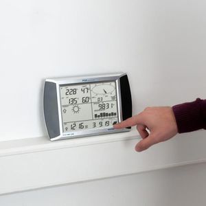 Produktbild für Wetterstation PCE FWS 20N, Funk, digital, Touchdisplay