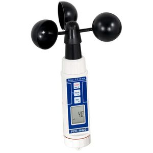 Anemometer PCE 420, mit Schalenkreuz