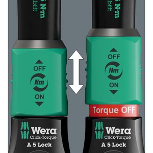 Produktbild für Drehmomentschlüssel Wera Click-Torque Lock A 5
