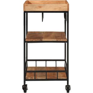 Produktbild für Küchenwagen vidaXL 372753, akazie