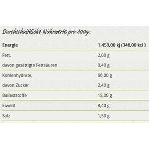 Produktbild für Knäckebrot Alnatura Vollkorn, Roggen &amp; Dinkel, BIO
