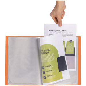 Produktbild für Sichtbuch Pagna 21012-09 School, aus PP, A4