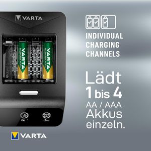 Produktbild für Akku-Ladegerät Varta LCD Ultra Fast Charger+ 57685