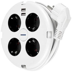 Produktbild für Steckdosenleiste REV-Ritter Powerdisc, 1,4m Kabel