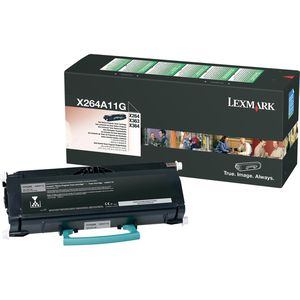 Toner Lexmark X264A11G Prebate, schwarz