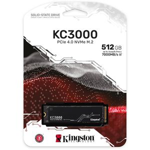 Produktbild für Festplatte Kingston KC3000 SKC3000S/512G