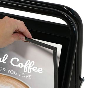Produktbild für Kundenstopper Showdown-Displays Elegant, DIN B2
