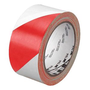 Markierungsband Signalband Warnband Klebeband Rot/Weiß 50mm x 33m 