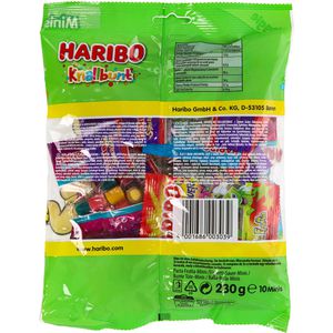 Produktbild für Fruchtgummis Haribo Knallbunt Minis