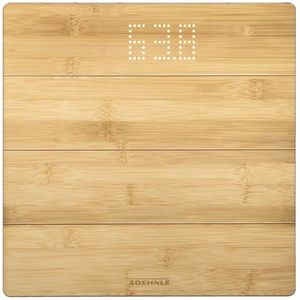Produktbild für Personenwaage Soehnle Style Sense Bamboo Magic, braun
