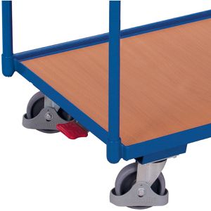 Produktbild für Tischwagen VARIOfit sw-600.501, aus Metall &amp; Holz