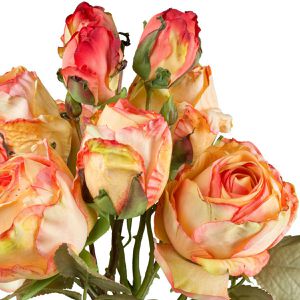 Produktbild für Kunstblume Creativ-green Vintagerosenbund