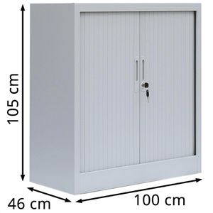 Produktbild für Rollladenschrank Lüllmann 555110, aus Metall