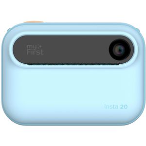 Produktbild für Kinderkamera myFirst Camera Insta 20 Bundle, blau, ab 5 Jahre