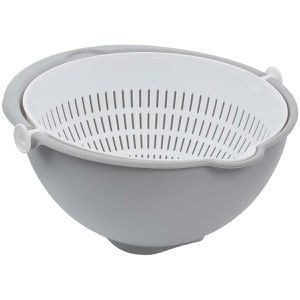 Produktbild für Seiher Keeeper Stella 2-in-1, aus Kunststoff