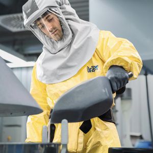 Produktbild für Schutzanzug Dräger SPC 4400 CPM, gelb