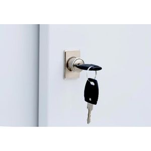 Produktbild für Schiebetürenschrank Lüllmann 550157, Metall