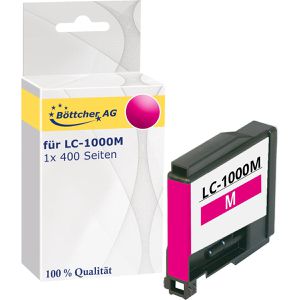 Tinte Böttcher-AG für Brother LC-1000M