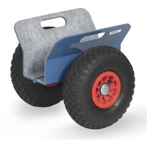 Plattenwagen Fetra 4158, Luftbereifung