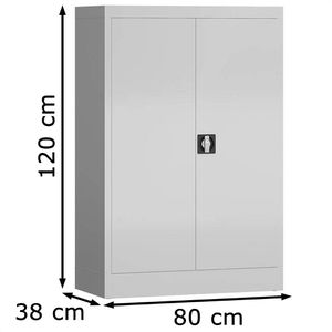 Produktbild für Aktenschrank ClassiX X-530290, aus Metall