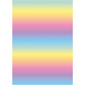 Produktbild für Buntpapier Folia 73551 Rainbow, glänzend, 35 x 50 cm