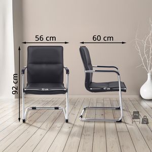 Produktbild für Besucherstuhl CLP Seattle, 181103001