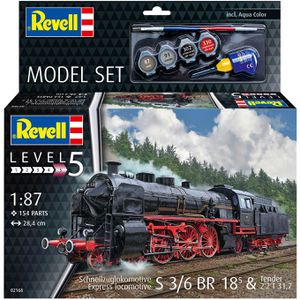 Produktbild für Modellbausatz Revell 62168 Model Set Lokomotive S3-6 BR18