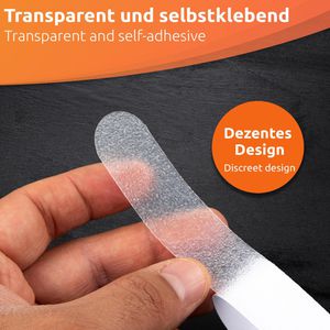 Produktbild für Antirutsch-Aufkleber ECENCE Streifen, 12 Stück