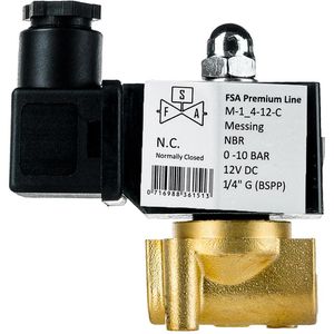Produktbild für Magnetventil FSA Premium M-1/4-12-C, 1/4 Zoll