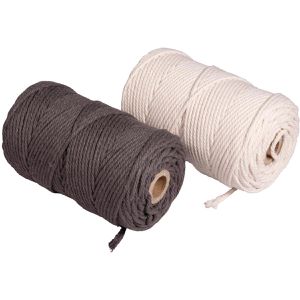 Produktbild für Makramee-Garn Rayher 44000562, Set mit 2 Stück