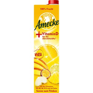 Produktbild für Saft Amecke + Vitamin D, ohne Zuckerzusatz