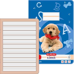 Produktbild für Schulheft Herlitz 3321601 x-book, für 1. Klasse, A4