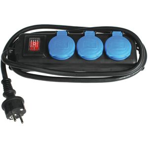 Produktbild für Steckdosenleiste as-Schwabe 38603, mit 1,5m Kabel