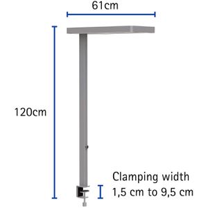 Produktbild für Schreibtischlampe Maul Mauljaval, weiß, LED, dimmbar