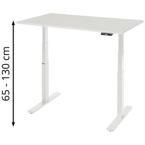 Produktbild für Schreibtisch Rau adlatus 100, lichtgrau / lichtgrau