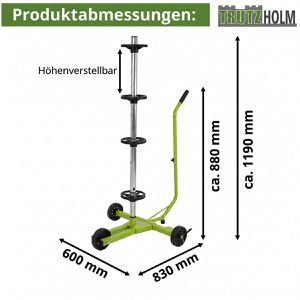 Produktbild für Felgenbaum Trutzholm 72610, aus Aluminium, fahrbar