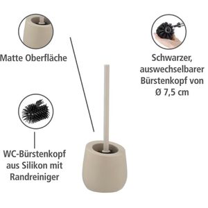 Produktbild für WC-Bürste Wenko Badi, beige