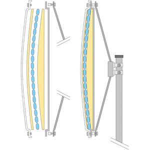 Produktbild für Verkehrsspiegel Moravia DURABEL IceFree PRO 2
