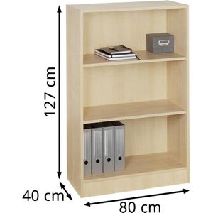 Produktbild für Aktenregal Hammerbacher Solid 6500, Holz
