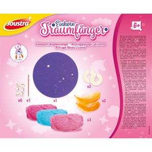 Produktbild für Bastelset Joustra J46401 Einhorn-Traumfänger