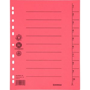 Trennblätter DONAU 8610001-04, A4