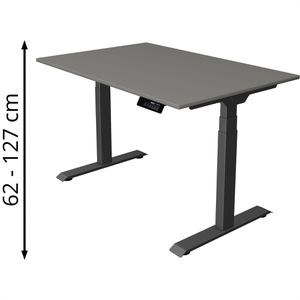 Produktbild für Schreibtisch Kerkmann Move 1 stable, graphit / anthrazit