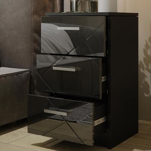 Produktbild für Badschrank Vicco Irma, hochglanz anthrazit